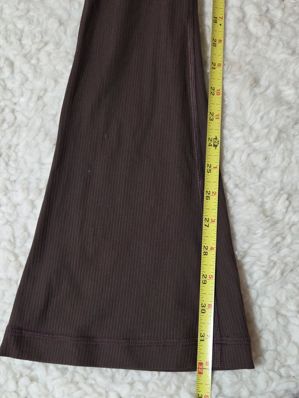 Lululemon Align High-Rise Ribbed Mini-Flared Pant 32